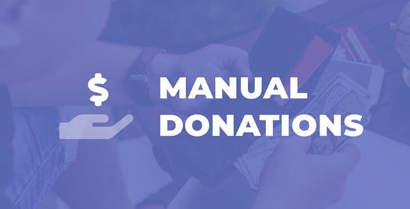Give Manual Donations