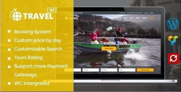 Travel Wp - Tour & Travel Wordpress Theme For Travel Agency And Tour Operator