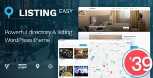 Listingeasy Directory Wordpress Theme