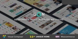 Gon | Responsive Multi-Purpose Wordpress Theme