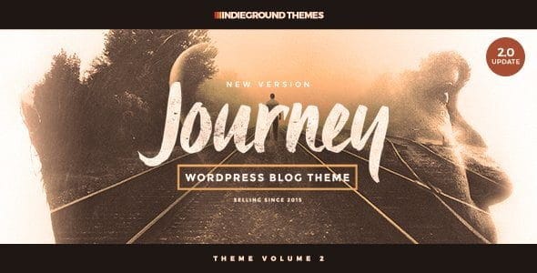 Journey - Personal Wordpress Blog Theme