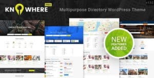 Knowhere Pro – Multipurpose Directory Wordpress Theme