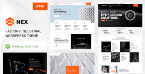 Nex - Factory & Industrial Wordpress