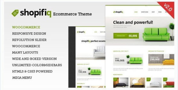 Shopifiq – Responsive Wordpress Woocommerce Theme