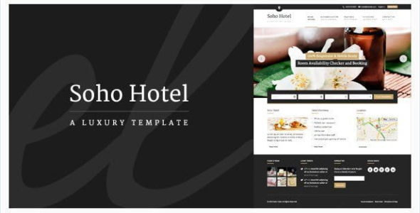 Soho Hotel – Responsive Hotel Booking Wp Theme