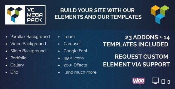 Visual Composer Mega Pack – Addons And Templates