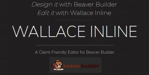 Wallace Inline – Front-End Content Editor For Beaver Builder