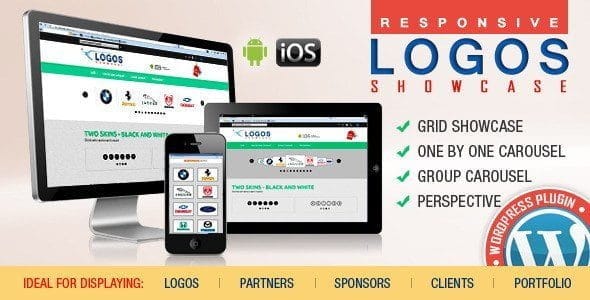 Wordpress Logos Showcase – Grid And Carousel