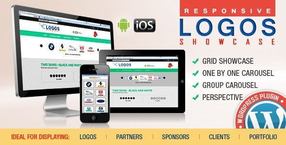 Wordpress Logos Showcase – Grid And Carousel