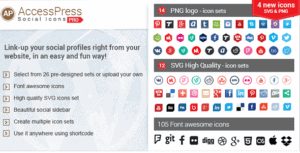Accesspress Social Icons Pro