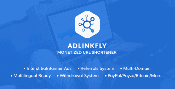 Adlinkfly – Monetized Url Shortener