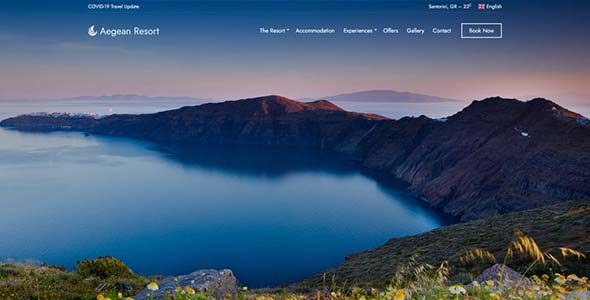 Cssigniter – Aegean Resort Wordpress Theme