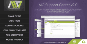 Aio Support Center – Wordpress Ticketing System