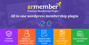 Armember – WordPress Membership Plugin