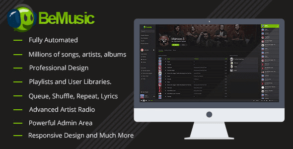 Bemusic – Music Streaming Engine