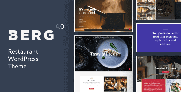 Berg – Restaurant Wordpress Theme