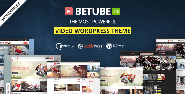 Betube – Video Wordpress Theme