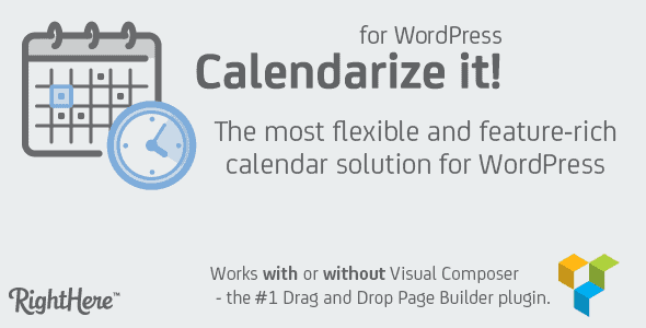 Calendarize It! – Calendar Solution For Wordpress + Addons