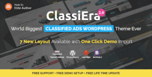 Classiera – Classified Ads Wordpress Theme