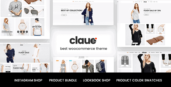 Claue – Clean Minimal Woocommerce Theme