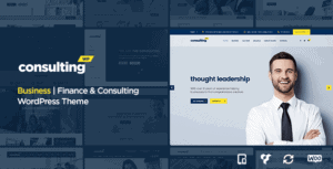 Consulting – Business Finance Wordpress Theme