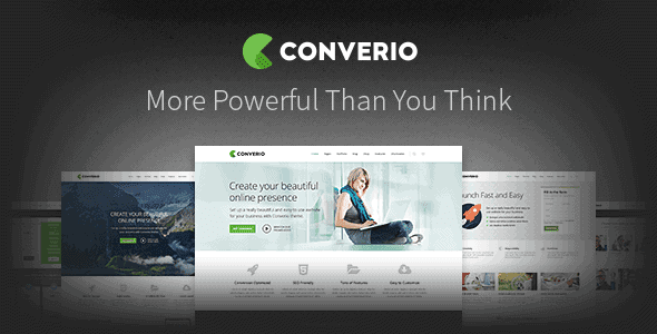 Converio – Responsive Multi-Purpose Wordpress Theme