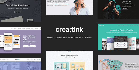 Creatink – Multi-Concept Responsive Wordpress Theme