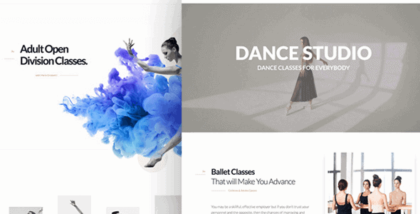 Dancing Academy – Dance Wordpress Theme