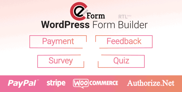 Eform – Wordpress Form Builder