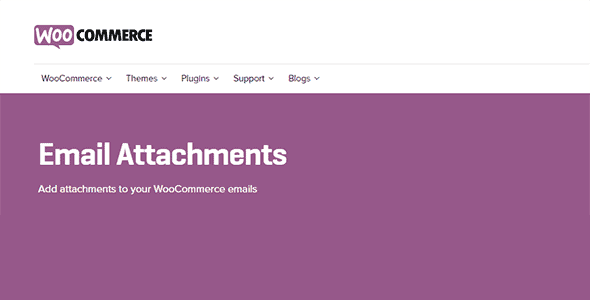 Woocommerce Email Attachments