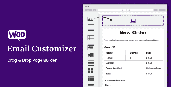 Woocommerce Email Customizer With Drag And Drop Email Builder