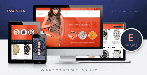Essential – Responsive Woocommerce Ecommerce And Auction Theme