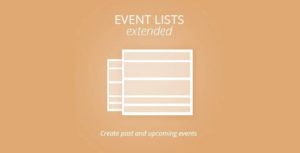 Eventon: Events Lists Extended