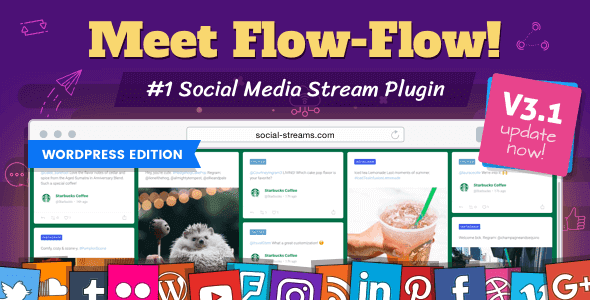 Flow-Flow – Wordpress Social Stream Plugin