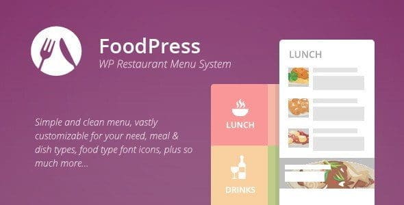 Foodpress – Restaurant Menu & Reservation Plugin