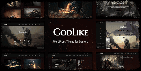 Godlike – Game Theme For Wordpress