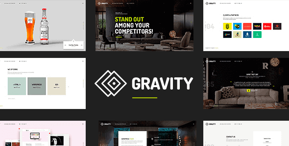 Gravity – Creative Agency & Presentation Theme