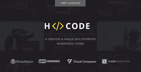 H-Code – Responsive & Multipurpose Wordpress Theme
