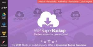 Super Backup & Clone – Migrate For Wordpress