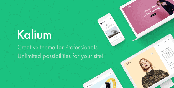 Kalium – Creative Theme For Professionals