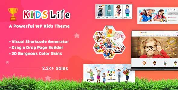 Kids Life | Children Wordpress Theme