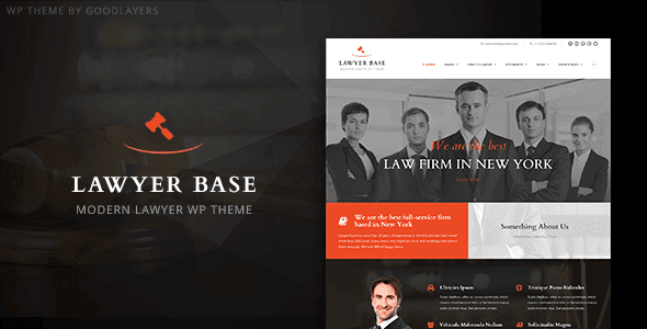 Lawyer Base – Lawyers Attorneys Wordpress Theme
