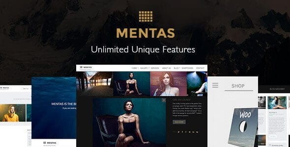 Mentas – Creative Portfolio For Freelancer & Agency