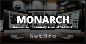 Monarch – Innovative Wordpress Community Theme