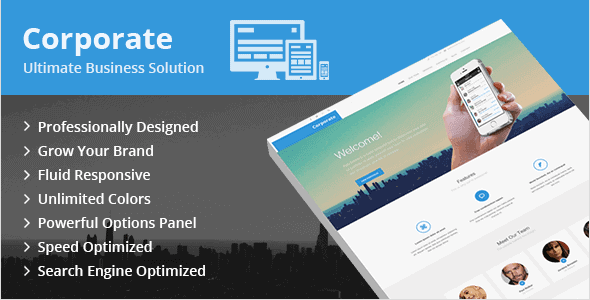 Corporate – Ultimate Business Wordpress Theme