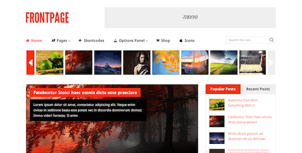 Frontpage – News Magazine & Woocommerce Ready Wordpress Theme