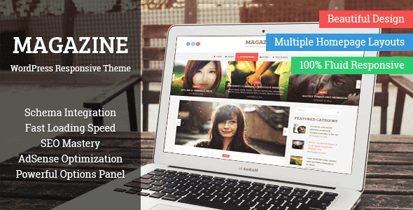 Magazine – News Style Magazine Wordpress Theme