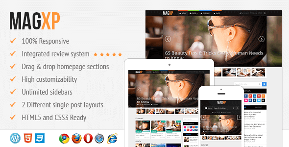 Magxp – Ultimate Magazine Wordpress Theme