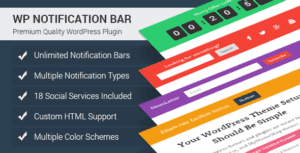 Wp Notification Bar