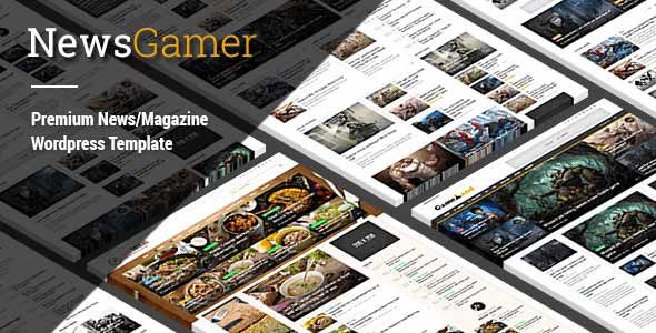 Newsgamer – Wordpress News Magazine Theme